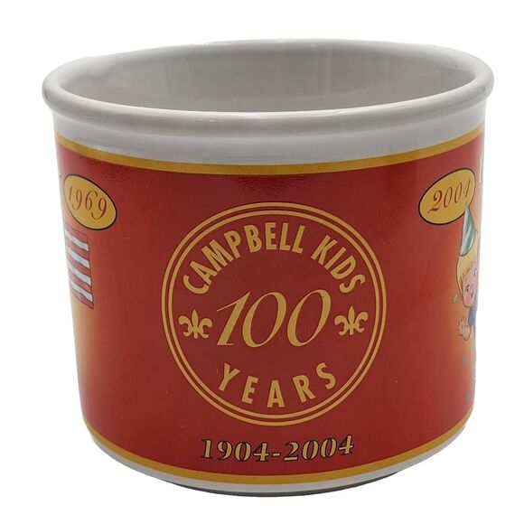 Campbell's Soup Mugs Houston Harvest Set Of 3 VTG 2003 - 2005 Tomato Soup - Picture 8 of 12